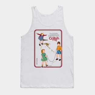 Invisible Helmet Crash Test Tank Top